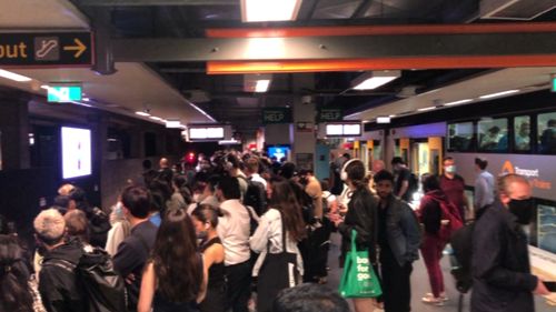 Transport chaos as significant train delays in Sydney on Monday.