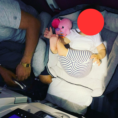 Kids travel sleeping device plane pal banned