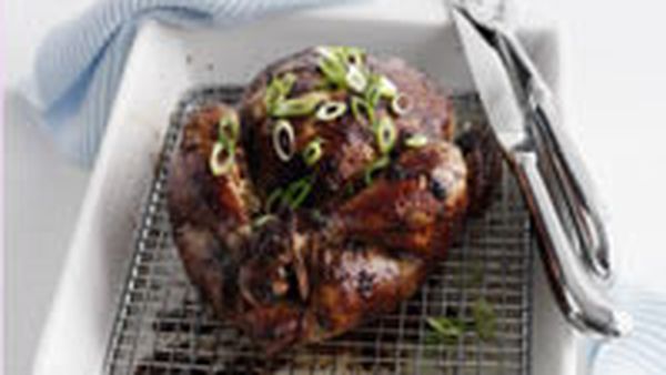 Chinese-style roast chicken