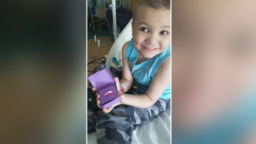 Five-year-old boy battling leukaemia proposes to his favourite nurse