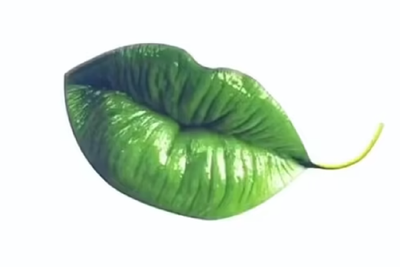 Do you see a leaf or lips