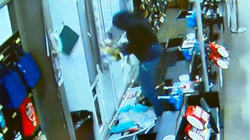 Thousands of dollars in cash and cigarettes were stolen from multiple Ballarat businesses this morning. Picture: Supplied.