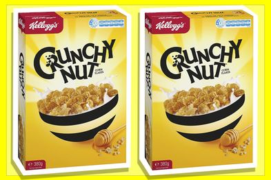 9PR: Kellogg's Crunchy Nut Corn Flakes Breakfast Cereal, 380g