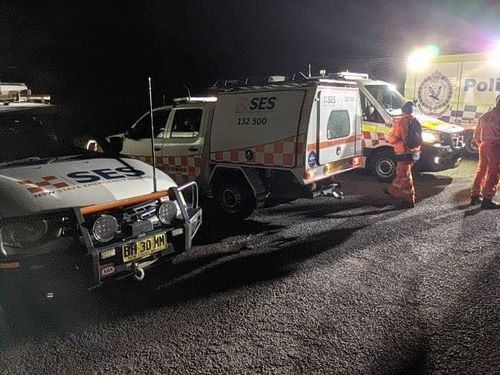 The two men were taken to St George Police Station and issued $1000 fines for breaching the current public health order prohibiting those from Greater Sydney travelling outside the region.