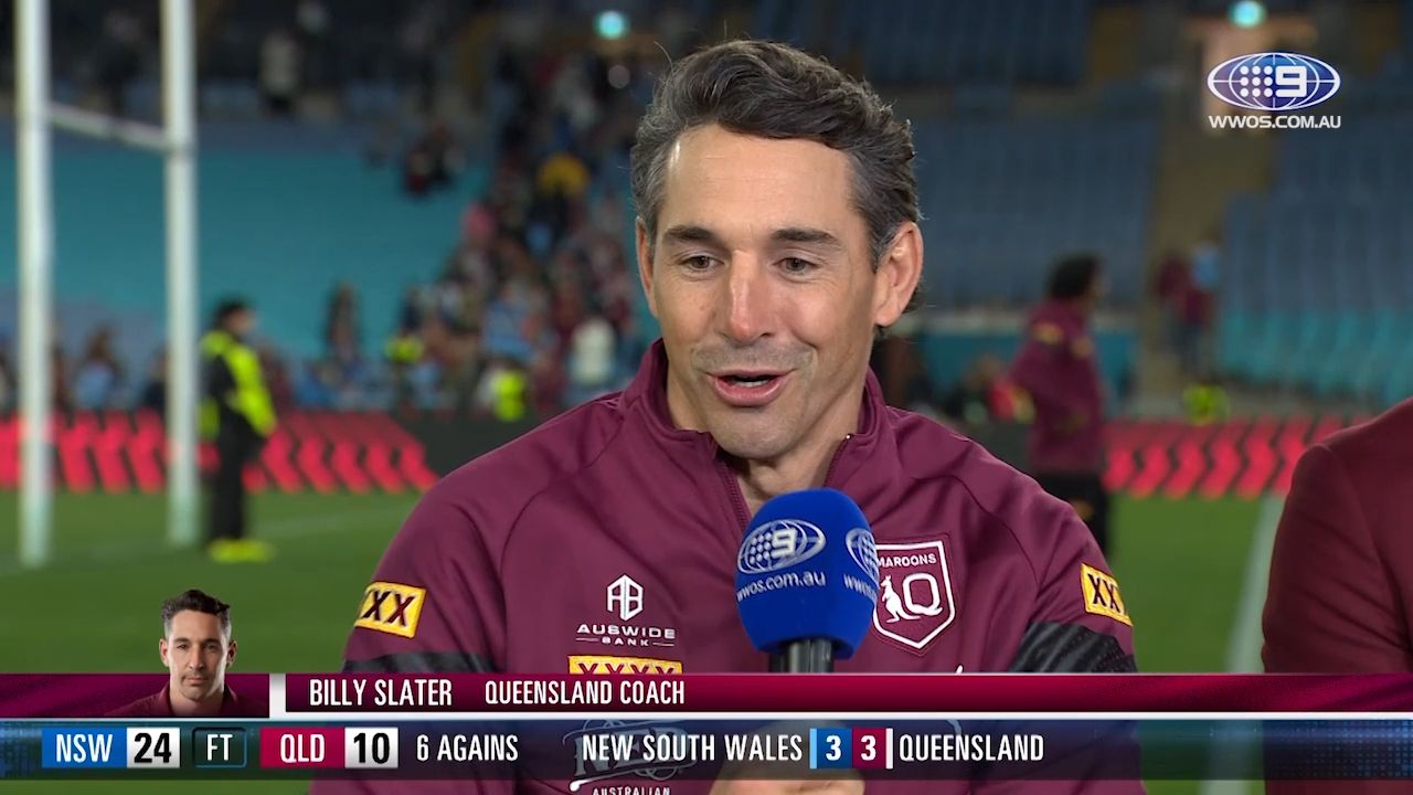 Billy Slater coy on future as Queensland coach, 'fatigue' behind Fifita benching