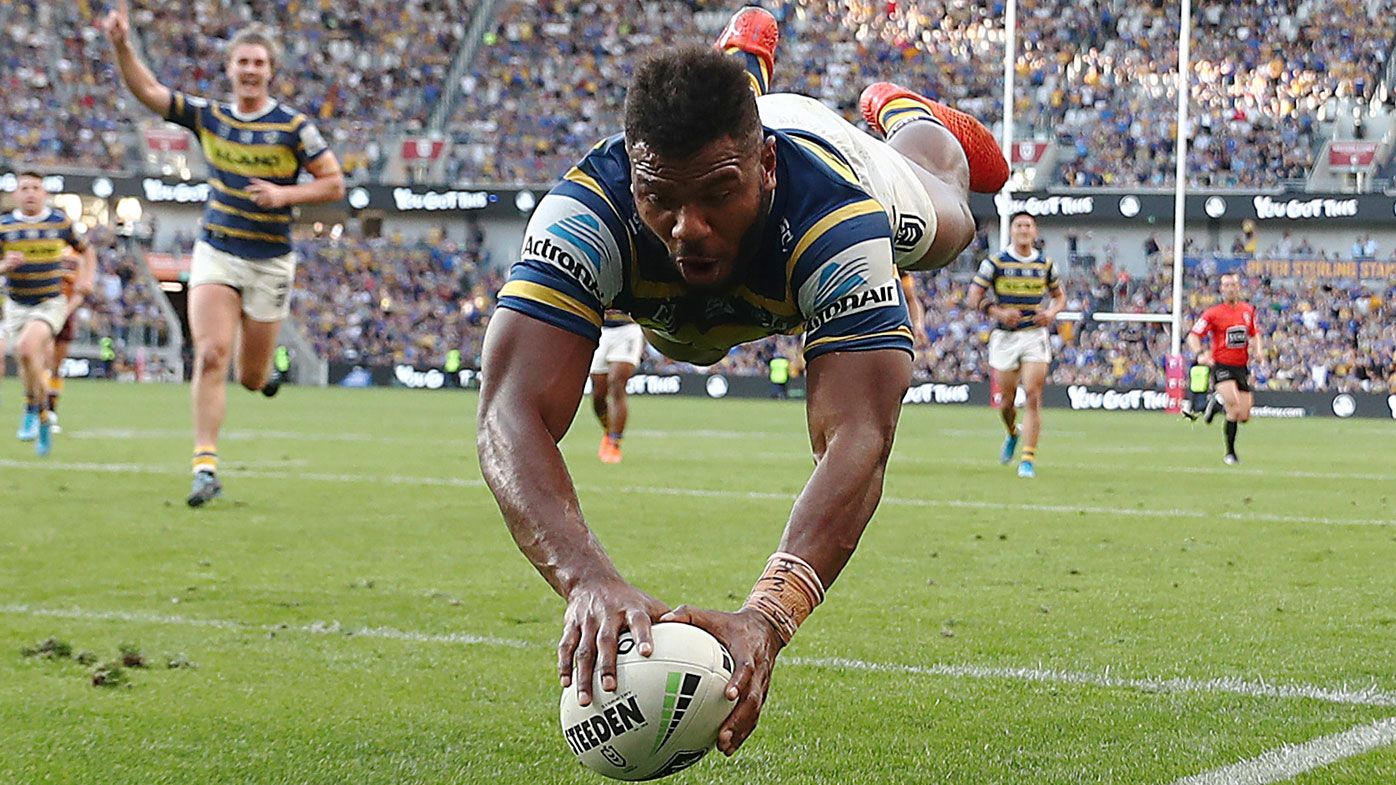NRL top try-scorer Maika Sivo re-signs with Parramatta Eels