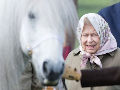 Queen Elizabeth at the 2019 Royal Windsor Horse Show