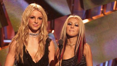 Britney Spears and Christina Aguilera