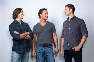 Matthew McConaughey and the Unyoked team