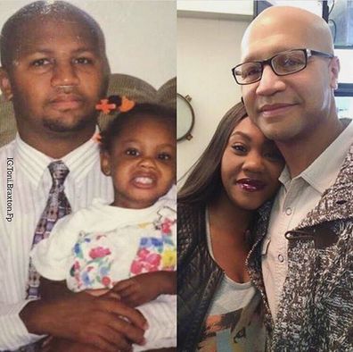 Toni Braxton, brother Michael Conrad Braxton Jr and niece Lauren 'LoLo' Braxton