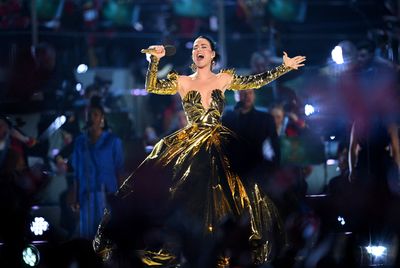 Katy Perry's stunning performance