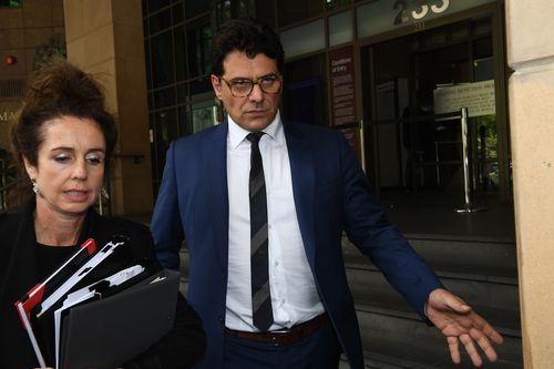 Colosimo was fined $3500 and had his licence cancelled after he was caught driving under the influence of ice. (AAP)