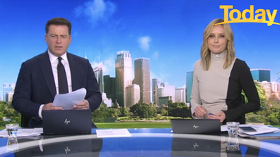 Today hosts Karl Stefanovic and Ally Langdon clashed with an anti-mask advocate on air.