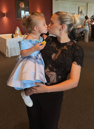 Molly-May Hague and Bambi at Venezuela Fury, 16, wedding to husband Noah Price, 19. 