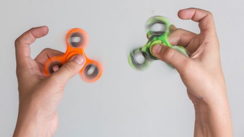 The fidget spinner has become one of the year's hottest toys. (AAP)