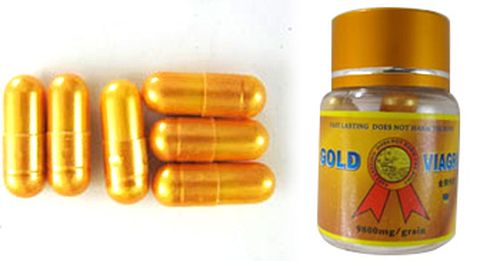 Counterfeit Gold Viagra tablets 'pose a serious health risk'