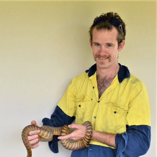 Snake catcher Zach Richards is no stranger to handling  reptiles, and issued a message to residents who find one in their home. 