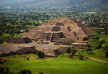 The Pyramid of the Sun was built in which ancient city?