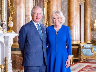 king charles and camilla official photo coronation