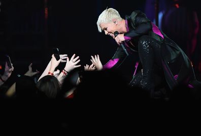 All the times pink has visited Australia 2018