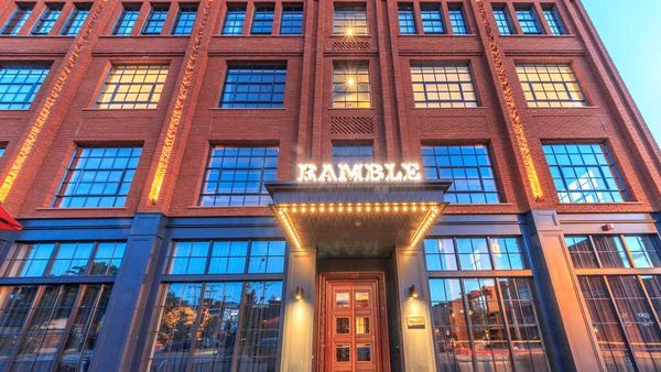 The Ramble hotel facade