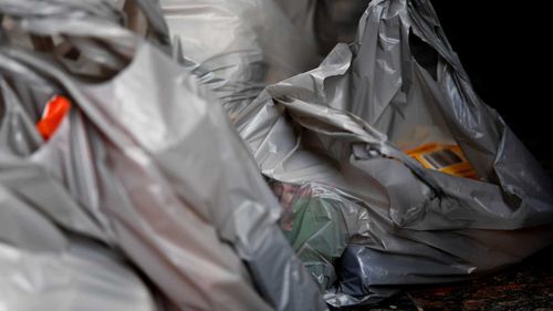 Plastic bags will be banned in all Coles stores today. Image: Supplied