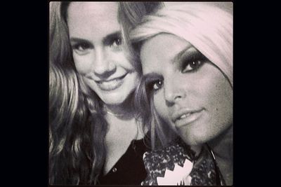 Bestie CaCee Cobb tweeted this pretty pic from the party.<br/><br/>(Image: Instagram/CaCee Cobb)