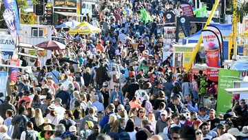 A huge crowd of 70,000 is expected at the Ekka tomorrow.
