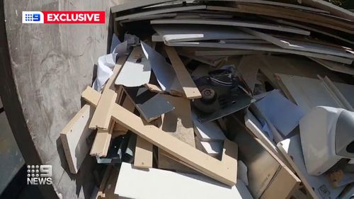 Confidential personal information from customers of one of Australia's biggest banks has been found in a rubbish skip in Perth.