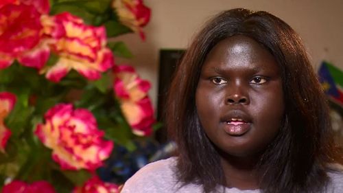 Teenager Alakiir Deng said she was worried the Sudanese community was being targeted in Melbourne.