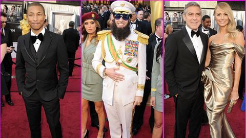 In pics: Men on the 2012 Oscars red carpet!