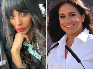 Jameela Jamil and Meghan Markle