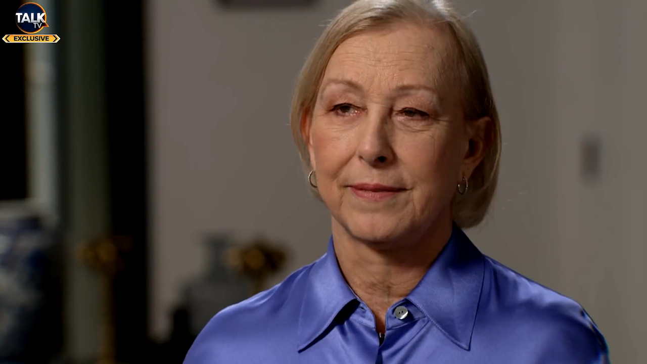 'Total panic': Tennis icon Martina Navratilova speaks about 'ridiculous' cancer battle after beautiful news