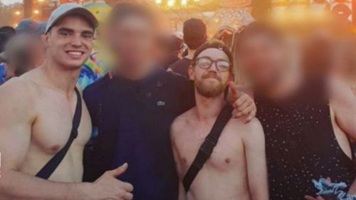 Liam Anderson and Mathew Flame had been to a music festival together that day.