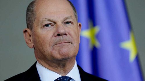 German Chancellor Olaf Scholz said violating borders would be a breach of Western values.