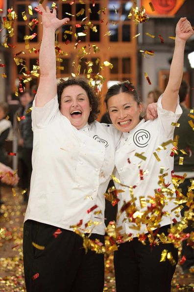 Julie Goodwin and Poh Ling Yeow in 2009.