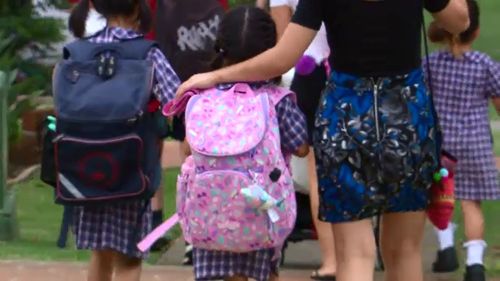 Parents and drivers have been warned to be careful in school zones as kids head back to school.