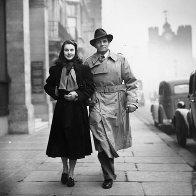 Vivien Leigh and Laurence Olivier