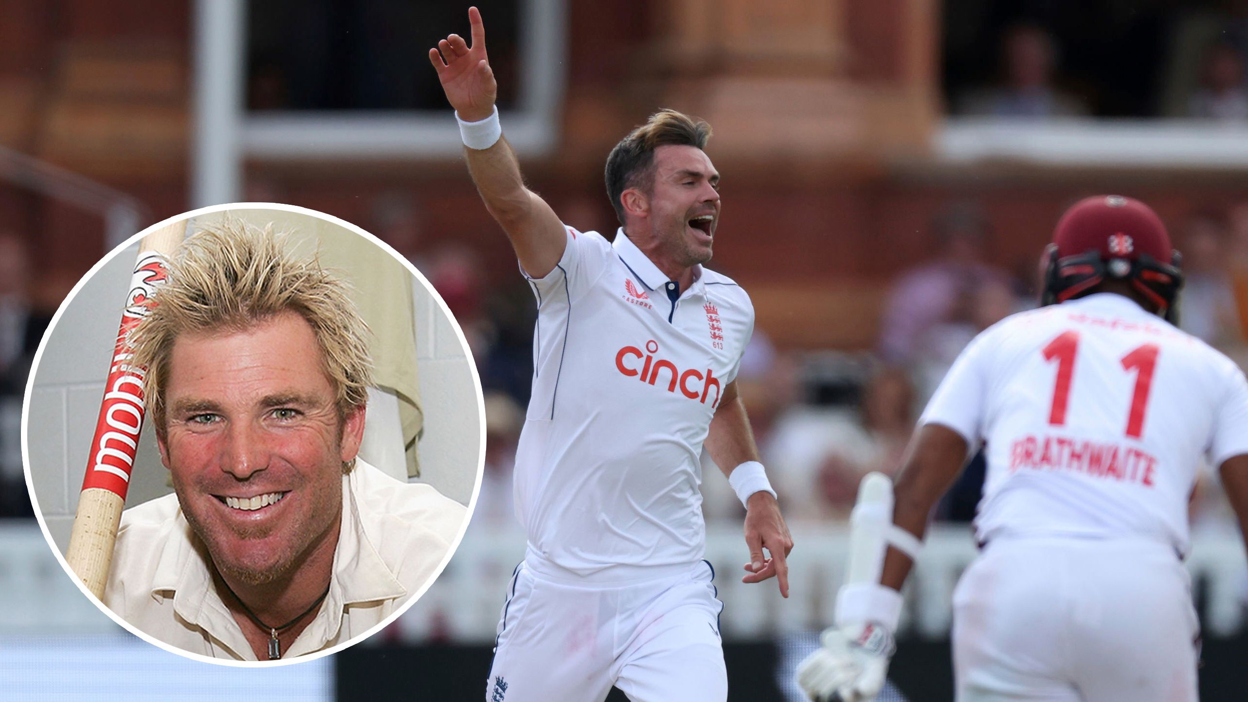 Shane Warne&#x27;s wickets tally will not be beaten by James Anderson.