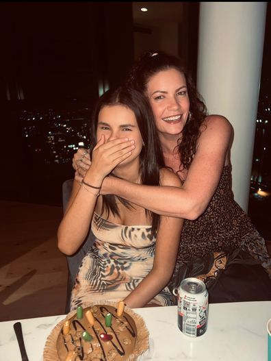 Tiffani Wood and her daughter 