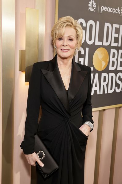 Jean Smart arrives at the 80th Annual Golden Globe Awards