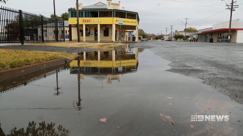 Smatterings of rain have fallen in parts of eastern Australia devastated by drought. Picture: 9NEWS