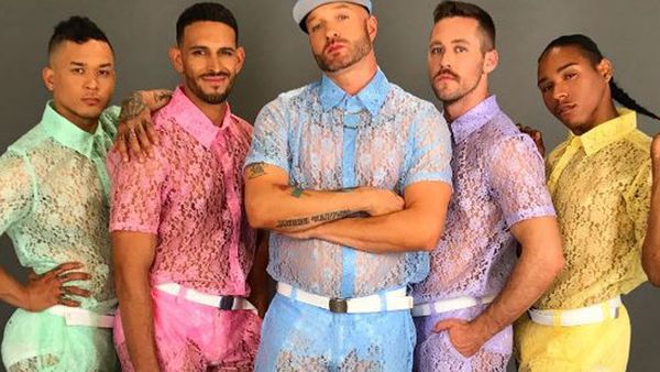 US rapper Cazwell in lace shorts. Image: Instagram/@cazwellnyc