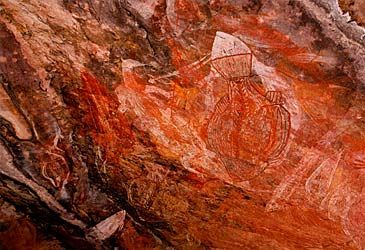 The Ubirr rock art site is in which national park?