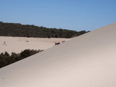 Moreton island sand dunes