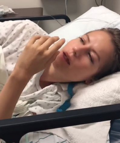Wife speaks about good looking nurse post surgery video