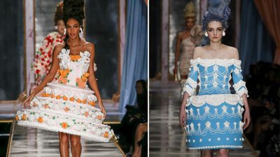 Moschino's Marie Antoinette–Inspired Show Was a Fashion Feast