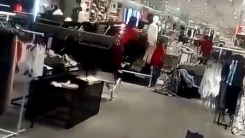 H&amp;M shops in South Africa have been trashed. (Twitter)