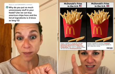 Viral TikTok exposes hazardous ingredients in US-made McDonald's fries