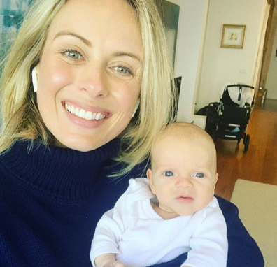 Sylvia Jeffreys and Oscar ahead of TV debut.